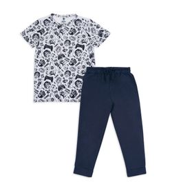 Conjunto-Camiseta-Y-Jogger-Blanco-Azul-Bubblegummers-Drew-Niño